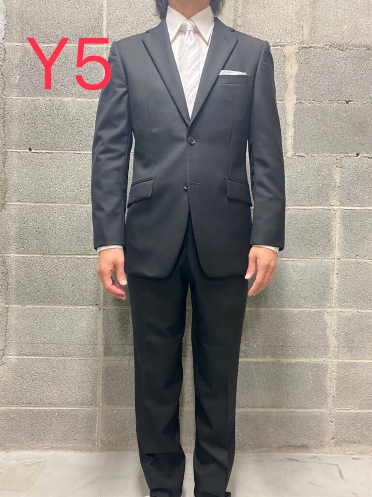 礼服Y5サイズ 着用例