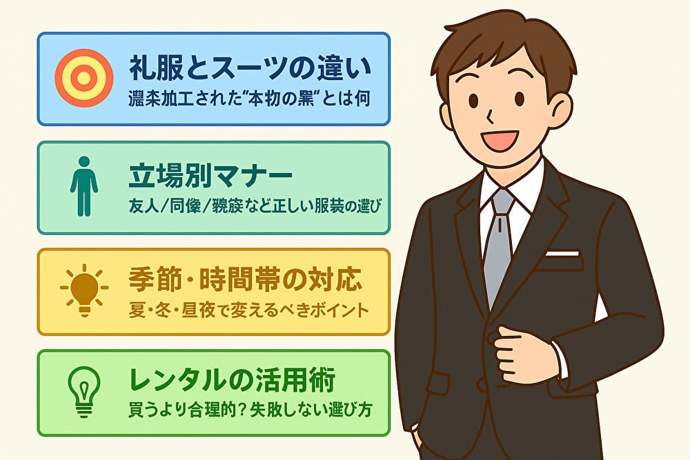 男性の結婚式服装マナー完全ガイドのイメージ画像