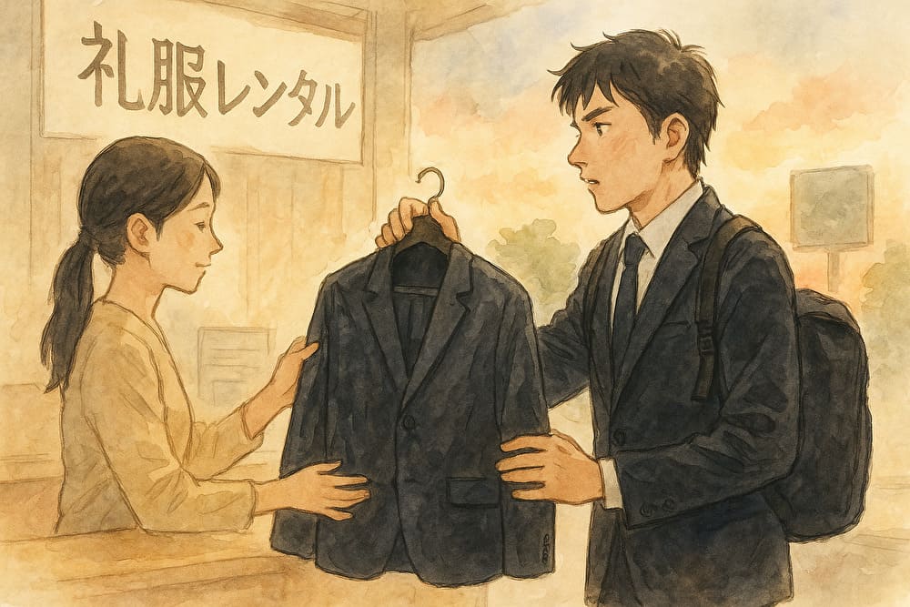 礼服レンタル 店頭受け取り