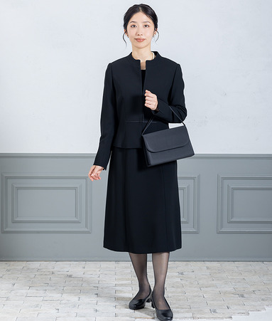 スタンドカラースタイル全身